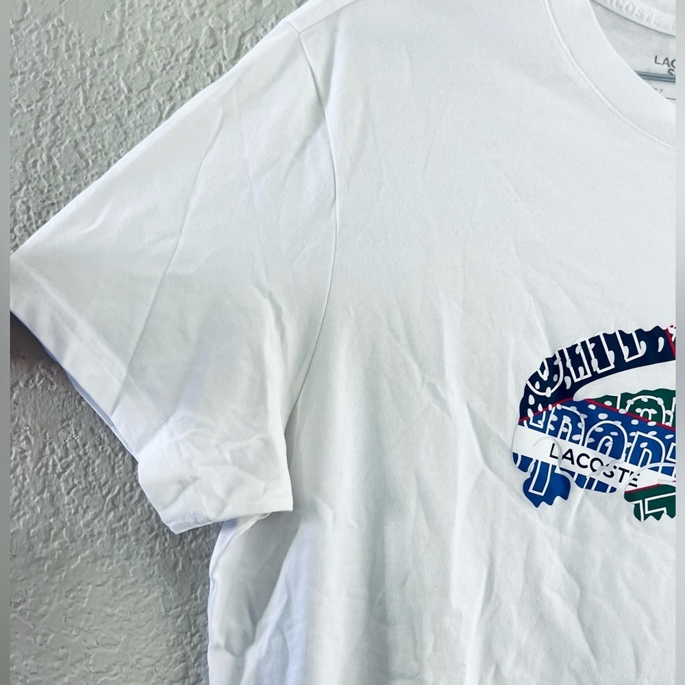 Lacoste sport Men's Regular-Fit Croc Graphic T-Shirt size XXL NNT - Picture 10 of 13